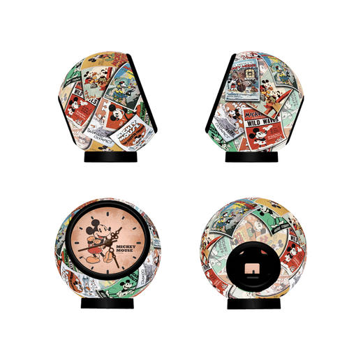 145片 桌面时钟 塑料拼图 KC1012 米奇与朋友系列-复古米奇 商品图3