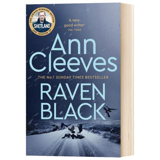 小岛惊魂 英文原版 Raven Black BBC热播剧 设得兰谜案 Ann Cleeves 悬疑惊悚小说 英文版 进口英语书籍 商品图1