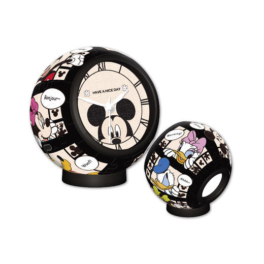 145片 桌面时钟 塑料拼图 KC1013 米奇与朋友系列-崭新的一天 商品图1