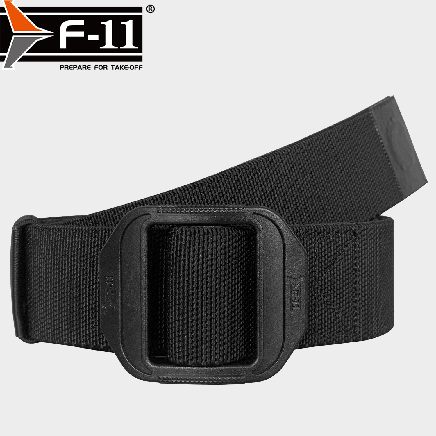 F-11隐形任务2.0战术腰带尼龙弹力永磁吸附无极调节户外运动腰带