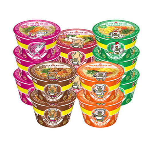 公仔迷你碗面 商品图0