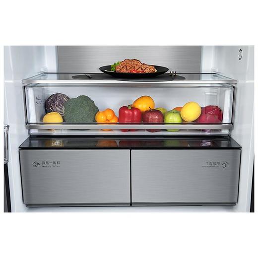 COLMO高端冰箱517升十字对开门 变频智能 微晶一周鲜 大容量CRBS517L-A2 商品图3