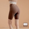 【5色可选】裸感S 五分瑜伽短裤瑜伽裤夏交叉腰裤运动健身短裤骑行裤  JM 000 DK22-705 商品缩略图7