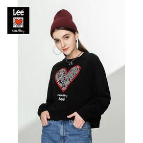 【Keith Haring联名】Lee21秋冬女装商场同款长袖女式卫衣LWT001291CUH00FK11000