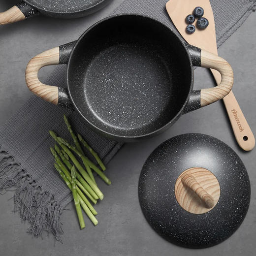 Amercook阿米尔 别致系列设计师款小球锅升级20CM汤煎锅套装 商品图3