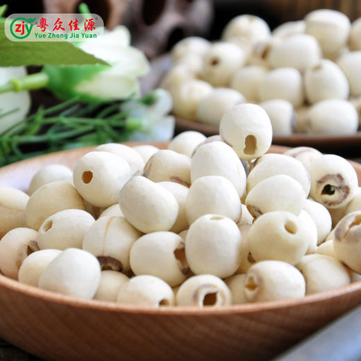 连州粤众佳源通芯莲子干八边封自立袋400克蔬菜干制品 商品图1