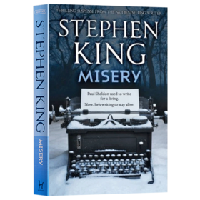头号书迷 危情十日 苦难 英文原版 Misery Stephen King 英文版推理恐怖惊悚小说 进口原版英语书籍