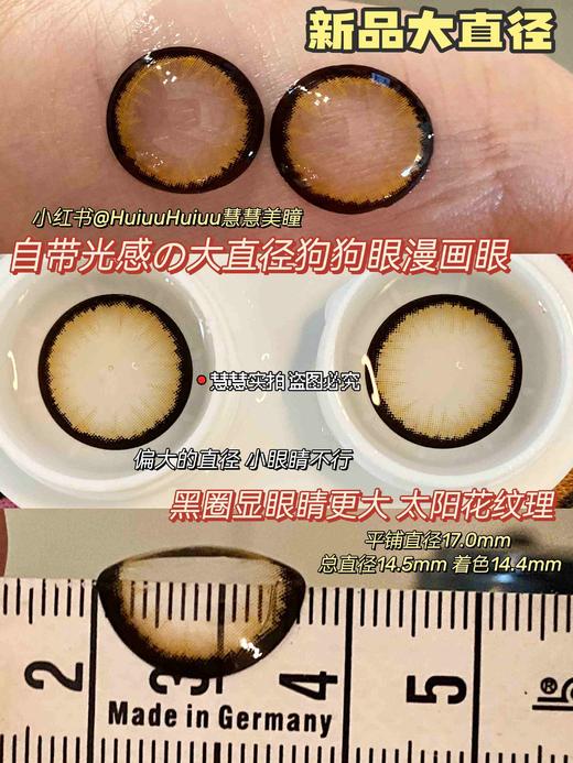 【店主实拍】sheepcon元气乳酪 14.5mm【年抛 0-1000度 含有525/575】 商品图1