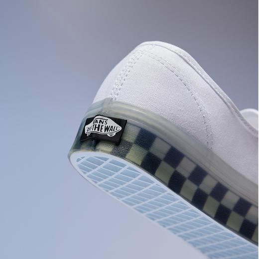 VANS Authentic蓝白棋盘格果冻底男女帆布鞋VN0A5KRDAVC 商品图3