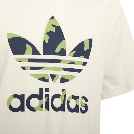 小阿迪2022夏季款三叶草儿童运动衫男女大童短袖T恤HF7451 商品图2