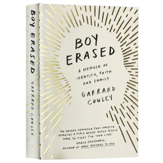 Collins被抹去的男孩 英文原版小说 Boy Erased 英文版同名电影原著小说 救赎 勇气 Garrard Conley 进原版书 可搭爱你西蒙 商品图1