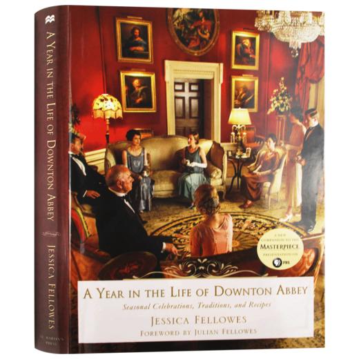 唐顿庄园的一年 节日庆典 传统和食谱 英文原版 A Year in the Life of Downtown Abbey 同名英剧唐顿庄园 海克利尔城堡 英文版书 商品图4