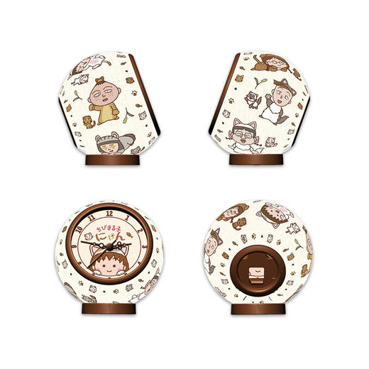 145片 桌面时钟 塑料拼图 KC1016 櫻桃小丸子-猫猫好朋友 商品图3