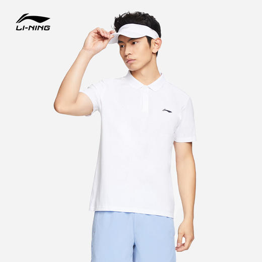 李宁男装POLO衫2022健身系列男子舒适耐洗短袖POLO衫APLS069 商品图8