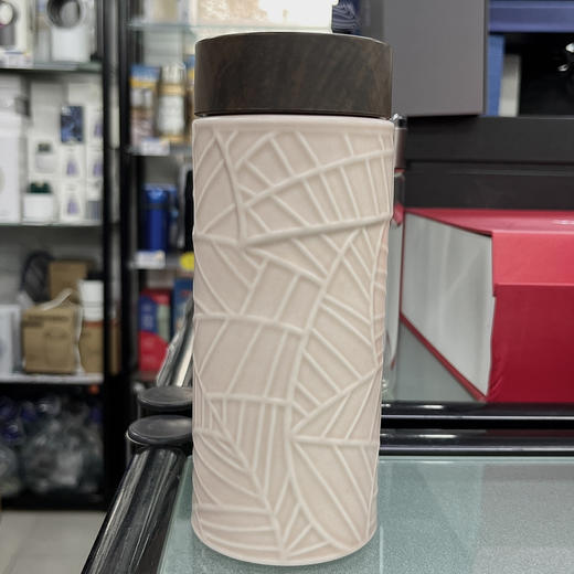 特价.乾唐轩金枝玉叶随身杯双层大内胆330ml（仅供济南市区） 商品图0