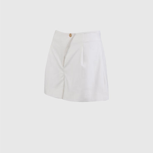 斜门襟韩国设计减龄百搭短裤 商品图1