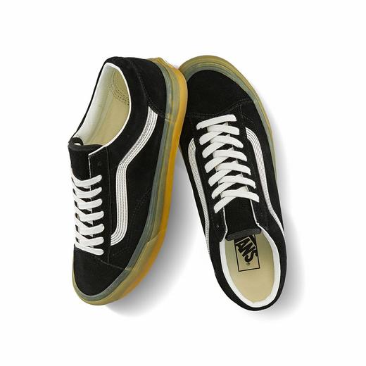 VANS黑色侧边条纹斑马纹牛筋底男女板鞋VN0A54F6B94 商品图2