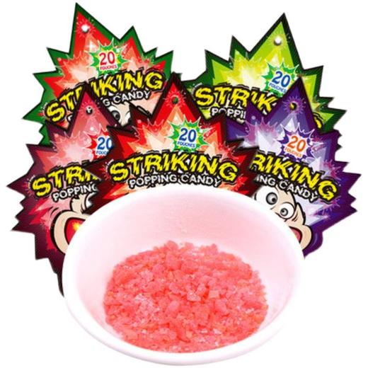 索劲蓝莓味跳跳糖30g 商品图1