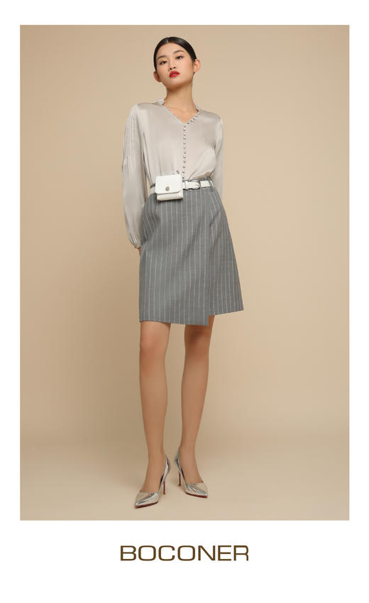 宝卡纳 真丝衬衣 商品图2