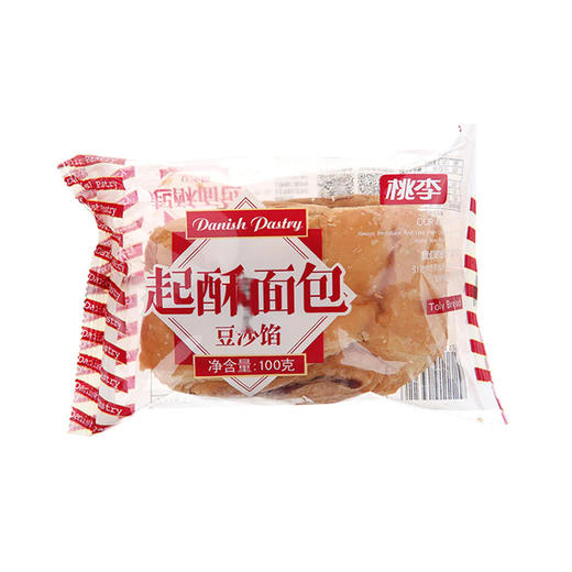 桃李豆沙馅起酥面包 100g 商品图0