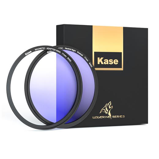 Kase卡色 金刚狼磁吸滤镜KW抗光害渐变镜 77mm 82mm城市夜景拍摄滤镜 商品图0