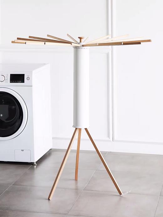 章鱼型可折叠木质晾衣架 商品图1