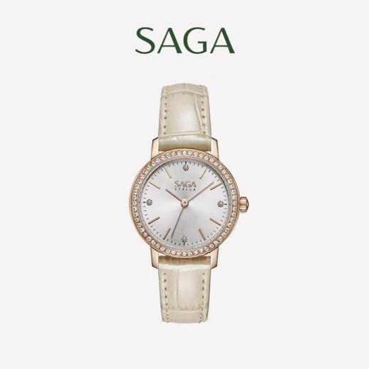SAGA世家女士手表简约气质品牌时装表轻奢石英表防水腕表礼物ins 商品图0