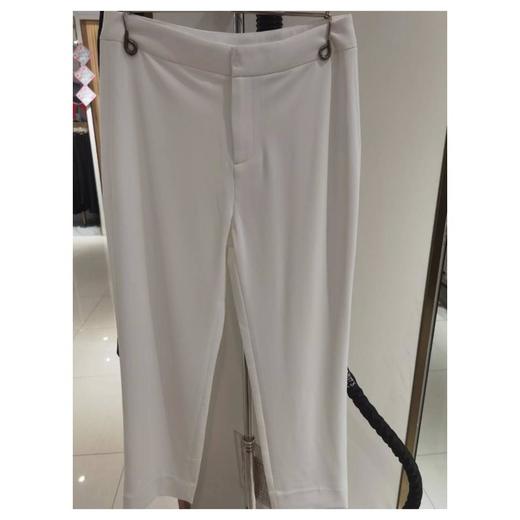 3楼茗坠感白色小直筒 商品图0