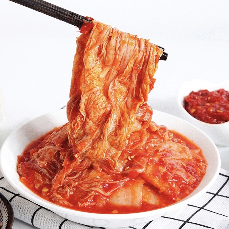 辣白菜500g免切韩式风味下饭菜5袋包邮