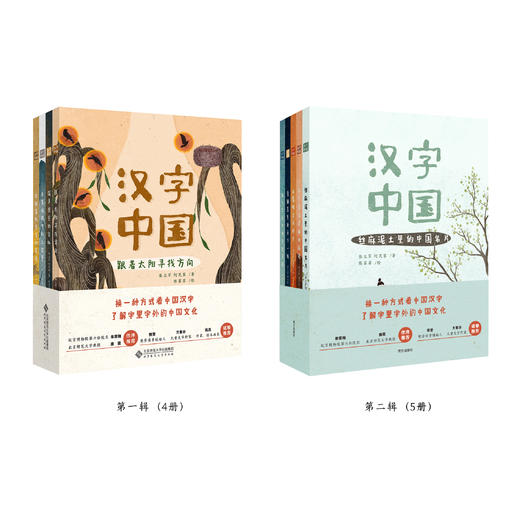 《汉字中国》九册终于集齐了！老少皆宜，一套可以把脑子叫醒的汉字书，给孩子和成人看得懂的中国文化 商品图0