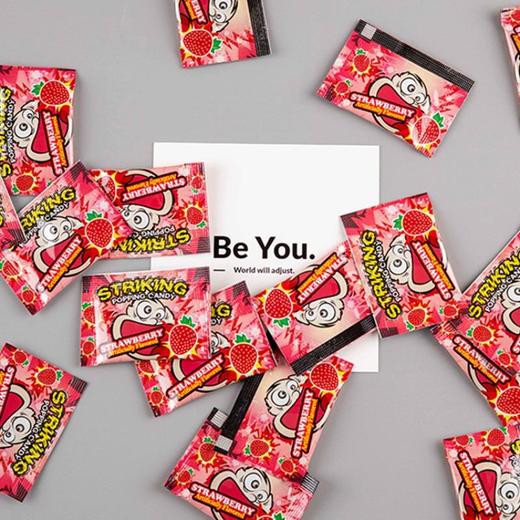 索劲草莓味跳跳糖30g 商品图3