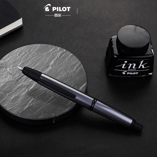 PILOT/百乐CAPLESS按键式钢笔 金属色笔杆 FC-1700RB 商品图1