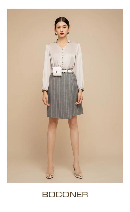 宝卡纳 真丝衬衣 商品图3