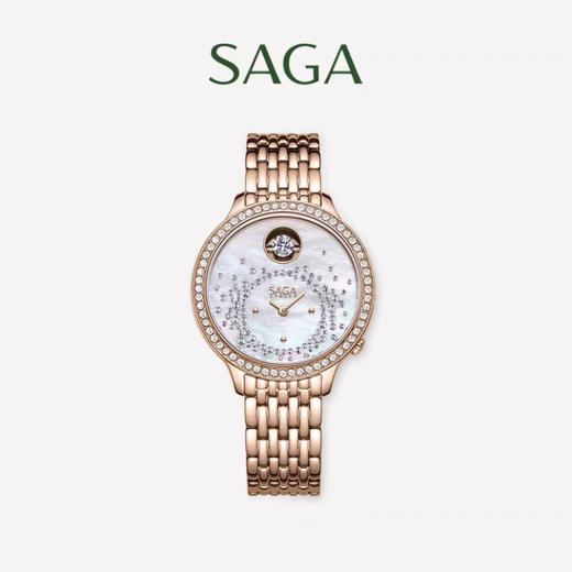 SAGA世家女士手表满天星腕表轻奢时尚潮流 商品图0