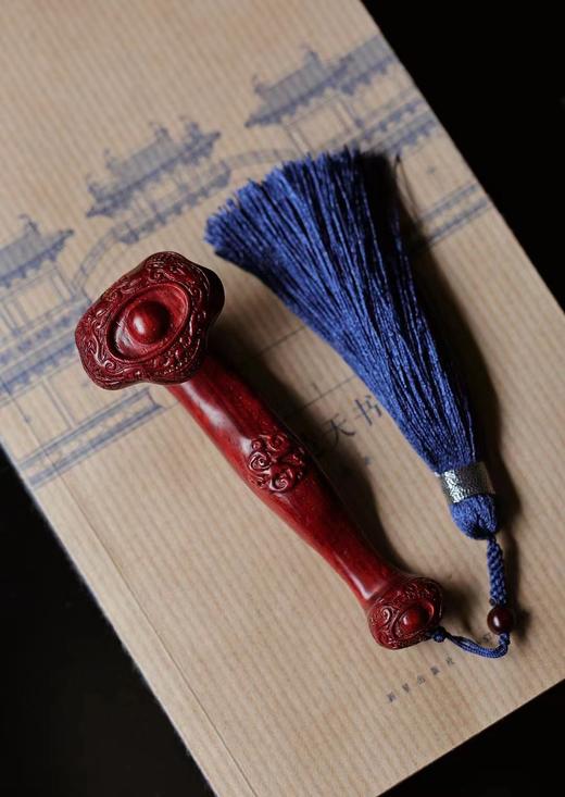 紫檀【如意】手把件 商品图0