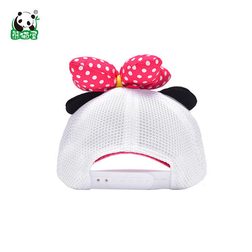 熊猫屋PANDAHOUSE 潘兜蝴蝶结宝贝棒球帽 商品图3