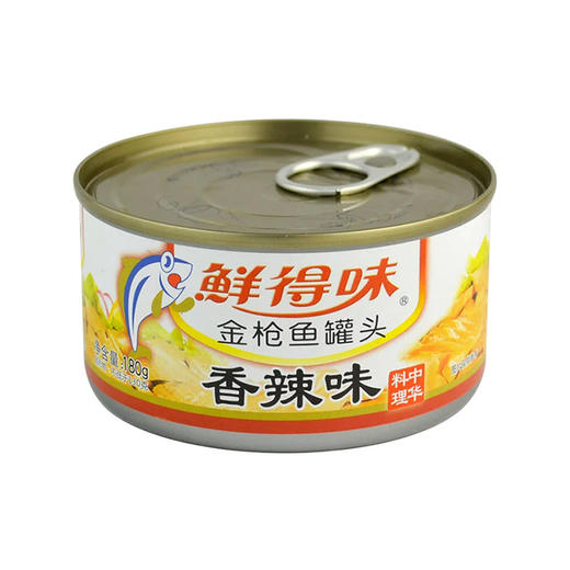 鲜得味香辣金枪鱼罐头 180g 商品图0