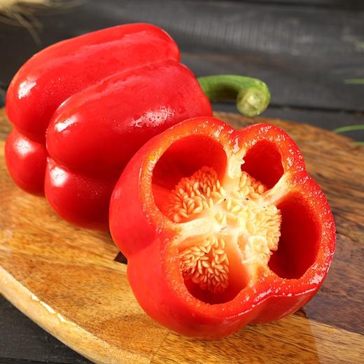 红甜椒 水果甜椒  500克±10克 商品图0