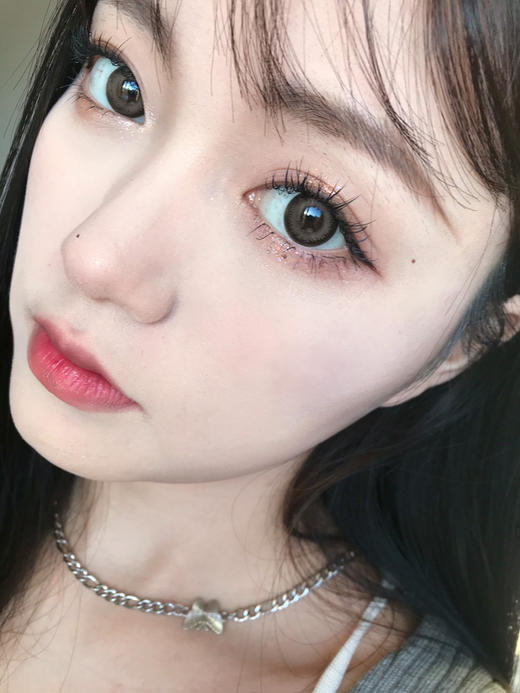 【大直径日抛】牛乳茶棕·Narscolor丨14.4mm（日抛/10片装） 商品图2