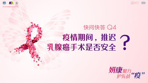 余科达教授：疫情期间，推迟乳腺癌手术是否安全？ 商品图0