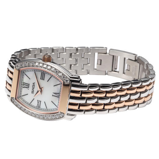 SAGA世家女士手表酒桶表腕表简约时尚潮流 商品图2