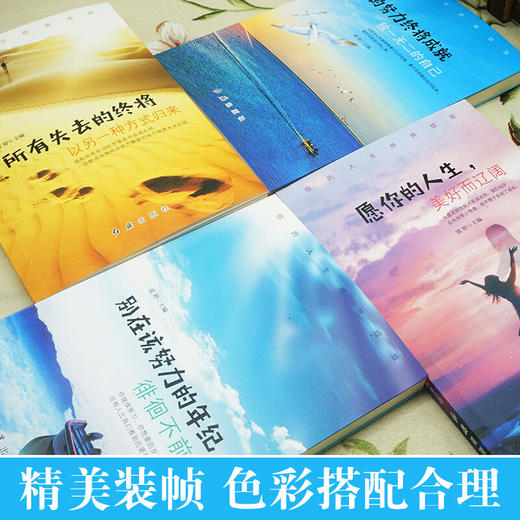 【优惠套装】全10册将来的你一定会感谢现在拼命的自己你不努力谁也给不了你想要的生活别在吃苦的年纪选择安逸励志青春文学小说畅销书籍排行榜 商品图3