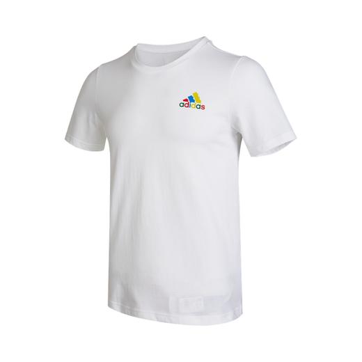 小阿迪2022夏新款大童乐高联名款圆领运动短袖T恤HA4047 商品图0