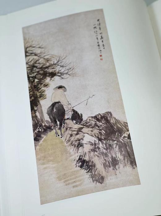 《大哉丹青：任伯年卷》，李世南主编，8开，布面精装带护封，280页，全彩精印，净重3公斤，西泠印社/故宫出版社联合出版，2017年9月一版一印。定价800，售价338元。

任伯年(一八四○～一八九五 商品图6