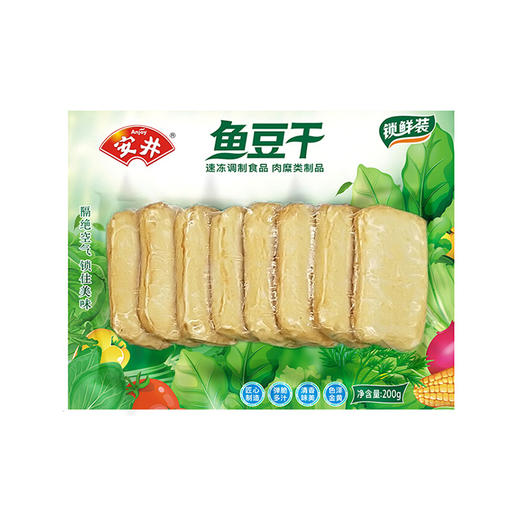 安井锁鲜装鱼豆干 200g 商品图0