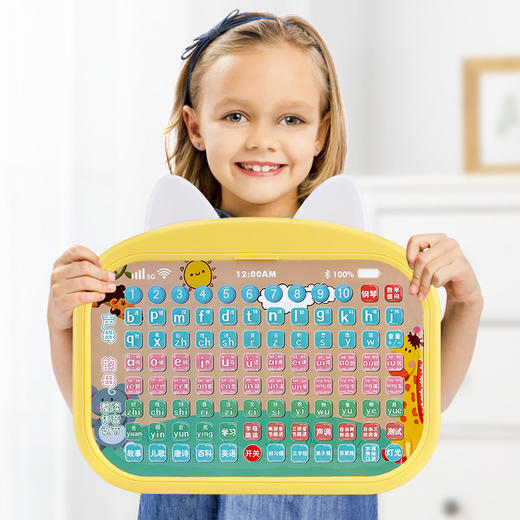 抖音爆款 一年级汉语拼音拼读训练神器儿童幼小衔接有声点读拼音学习早教机 商品图3