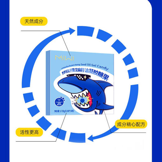 【源头清新口气】MIWI爆珠糖罗伊式乳杆菌汉麻籽油凝胶糖果3秒清新口气益生菌天然成分 商品图2