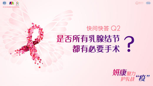 黄晓燕教授：是否所有乳腺结节都有必要手术？ 商品图0