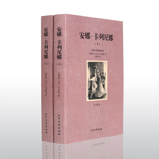【优惠套装】世界文学名著—安娜卡列尼娜（上下册）全译本无删减原版原著全文翻译 儿童文学名著青少年中小学生课外阅读书籍 商品图1