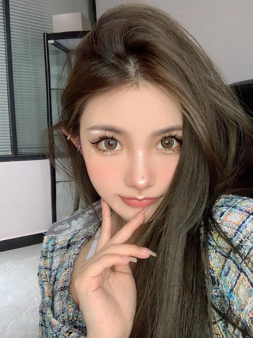 【大直径日抛】混血泡芙棕·Narscolor丨14.5mm（日抛/10片装） 商品图10